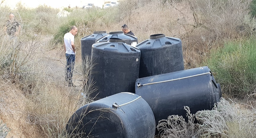 חממת מריחאונה המורכבת מציוד חקלאי גנוב נחשפה בסמוך לקיבוץ בדרום