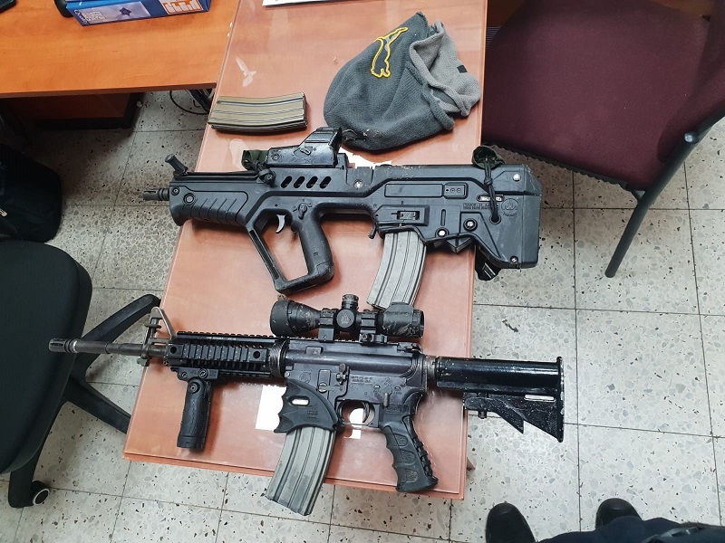 אום אל פחם: שני נשקים נתפסו במסגרת מעצר שבוצע 