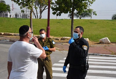 בת ים: היערכות המשטרה לקראת יום הזיכרון בצל הקורונה