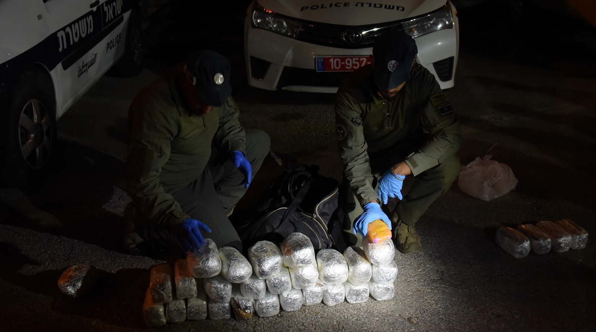 סיכול הברחת סמים מגבול לבנון לשטח ישראל